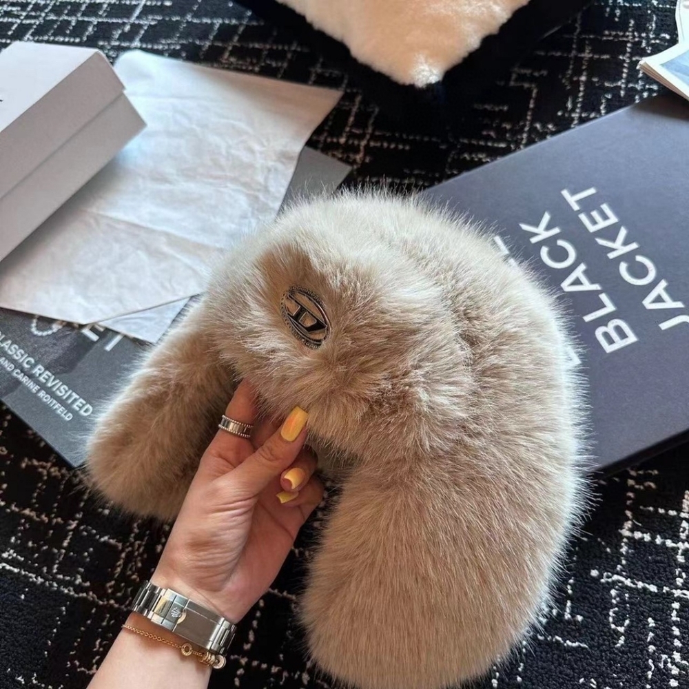 Decadent Chic: Fisherman Hat with Sassy Fur Accents